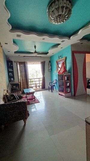 Living Room in 2 BHK Apartment at Armstrong Hex Blox, Kharghar – for Rent