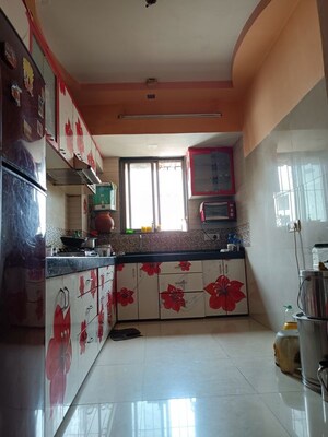 Kitchen in 2 BHK Apartment at Armstrong Hex Blox, Kharghar – for Rent