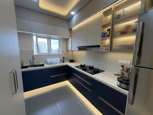 Kitchen in 3 BHK Apartment at Prestige Fairfield, Rmv 2nd Stage – for Rent