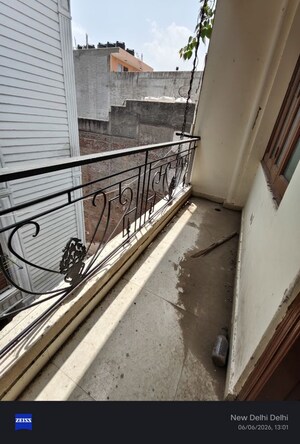 Balcony in 2 BHK Builder Floor at Govindpuri – for Rent