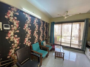 Living Room in 2 BHK Apartment at BKS Galaxy Orion, Kharghar – for Rent