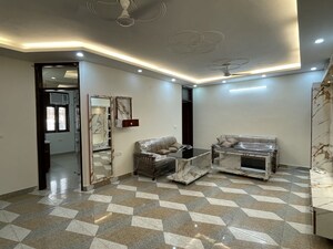 Living Room in 3 BHK Builder Floor at Saket – for Rent