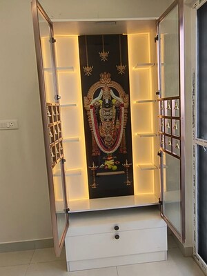 Staircase in 3 BHK Apartment at Team 4 Nyla, Miyapur – for Rent