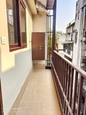 Balcony in 3 BHK Builder Floor at Greater Kailash I – for Rent
