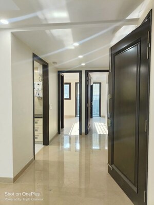 Building Lobby in 3 BHK Builder Floor at Greater Kailash I – for Rent