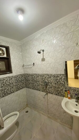 Bathroom in 2 BHK Builder Floor at Saket – for Sale