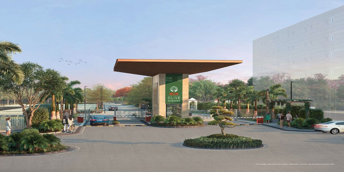 3 BHK + Servant Room 179 Sq.Yd. Builder Floor in M2K Olive Greens