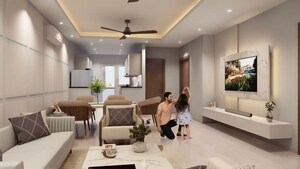 Team Area in 3 BHK Builder Floor at M2K Olive Greens, Sector 104 – for Sale