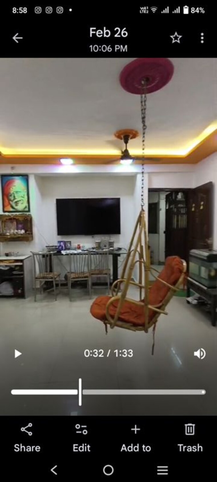 Living Room, akashganga-complex-kavesar 2 Bedroom 700 Sq.Ft. Apartment In Kavesar Thane 10428879