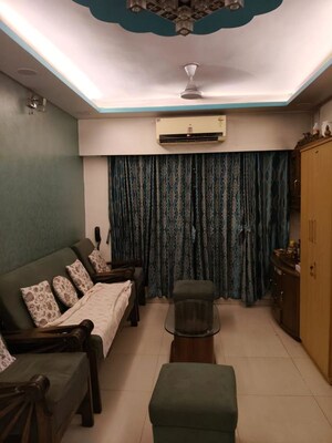 Living Room in 2 BHK Apartment at Amrut CHS Powai, Powai – for Rent