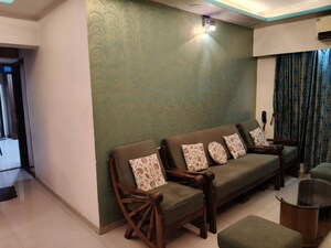 Living Room in 2 BHK Apartment at Amrut CHS Powai, Powai – for Rent