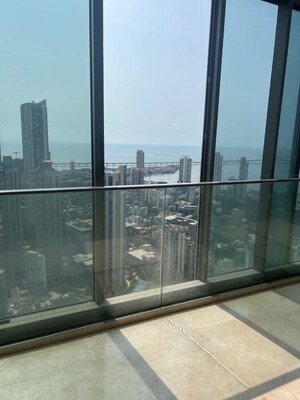 Balcony in 4 BHK Apartment at Rustomjee Crown, Prabhadevi – for Sale