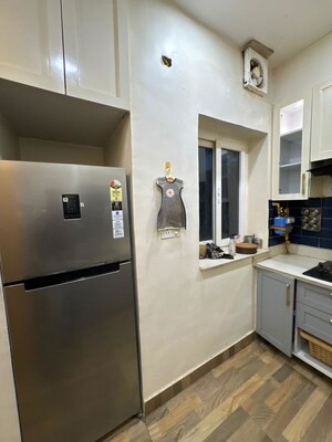 Kitchen in 2 BHK Apartment at Bana Enclave, Shipra Suncity – for Rent