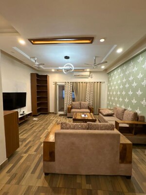 Living Room in 2 BHK Apartment at Bana Enclave, Shipra Suncity – for Rent