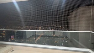 Balcony in 3 BHK Apartment at Omkar Alta Monte, Malad East – for Rent