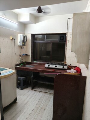 Kitchen in 1 BHK Apartment at Nerul Sector 25 – for Rent