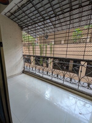 Balcony in 2 BHK Apartment at Nisarg Hyde Park, Kharghar – for Rent