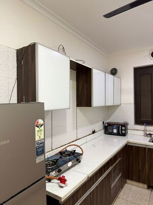 Kitchen in 4 BHK Builder Floor at Indraprastha Colony – for Sale