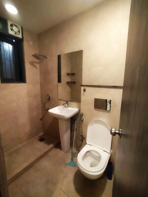 Bathroom in 3 BHK Builder Floor at Greater Kailash ii – for Rent