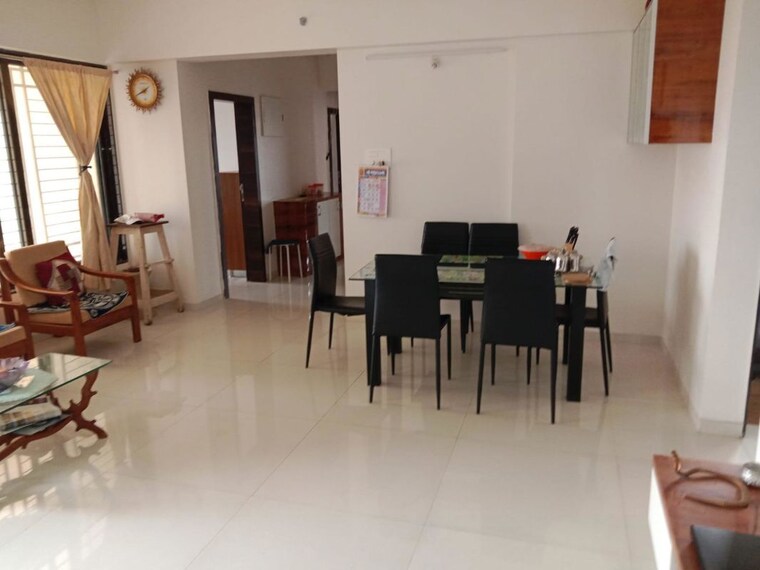 Living Room, kj-tower 3 Bedroom 1325 Sq.Ft. Apartment In Warje Pune 10429096