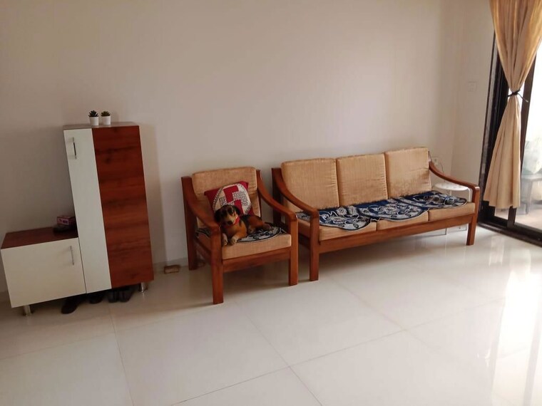 Living Room, kj-tower 3 Bedroom 1325 Sq.Ft. Apartment In Warje Pune 10429096