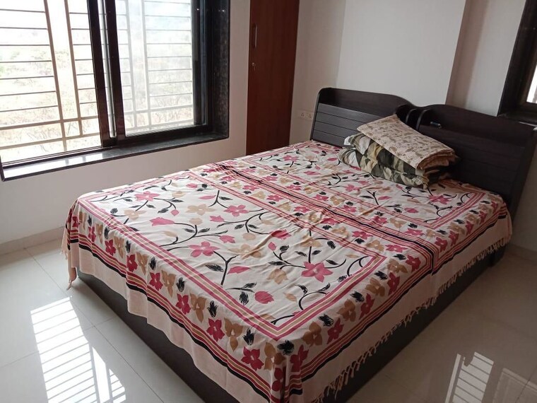 Bedroom, kj-tower 3 Bedroom 1325 Sq.Ft. Apartment In Warje Pune 10429096