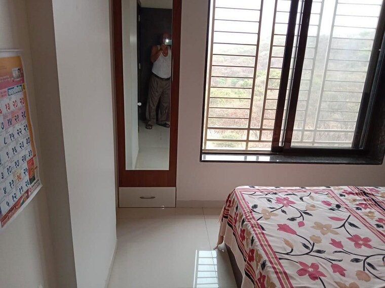 Bedroom, kj-tower 3 Bedroom 1325 Sq.Ft. Apartment In Warje Pune 10429096
