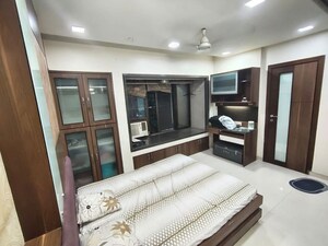 Bedroom in 3 BHK Apartment at Sanjona Gulmarg Towers, Chembur – for Sale