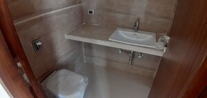 Bathroom in 3 BHK Apartment at Sandesh Nagar – for Rent