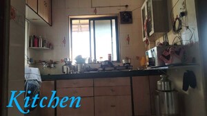 Kitchen in 2 BHK Apartment at  Vinayak Park CHS, Titwala – for Sale