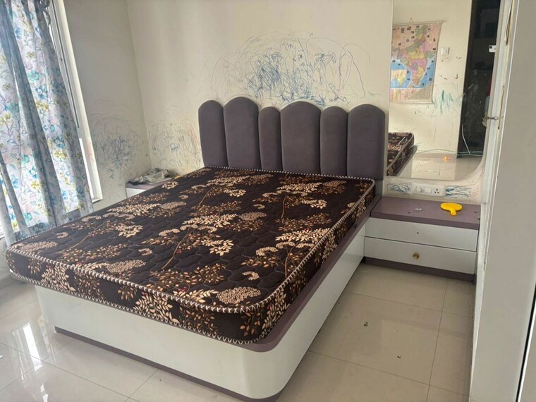 Bedroom, gera-world-of-joy 2.5 Bedroom 950 Sq.Ft. Apartment In Kharadi Pune 10429161