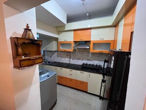 Kitchen in 3 BHK Apartment at Amrapali Silicon City, Sector 76 – for Rent