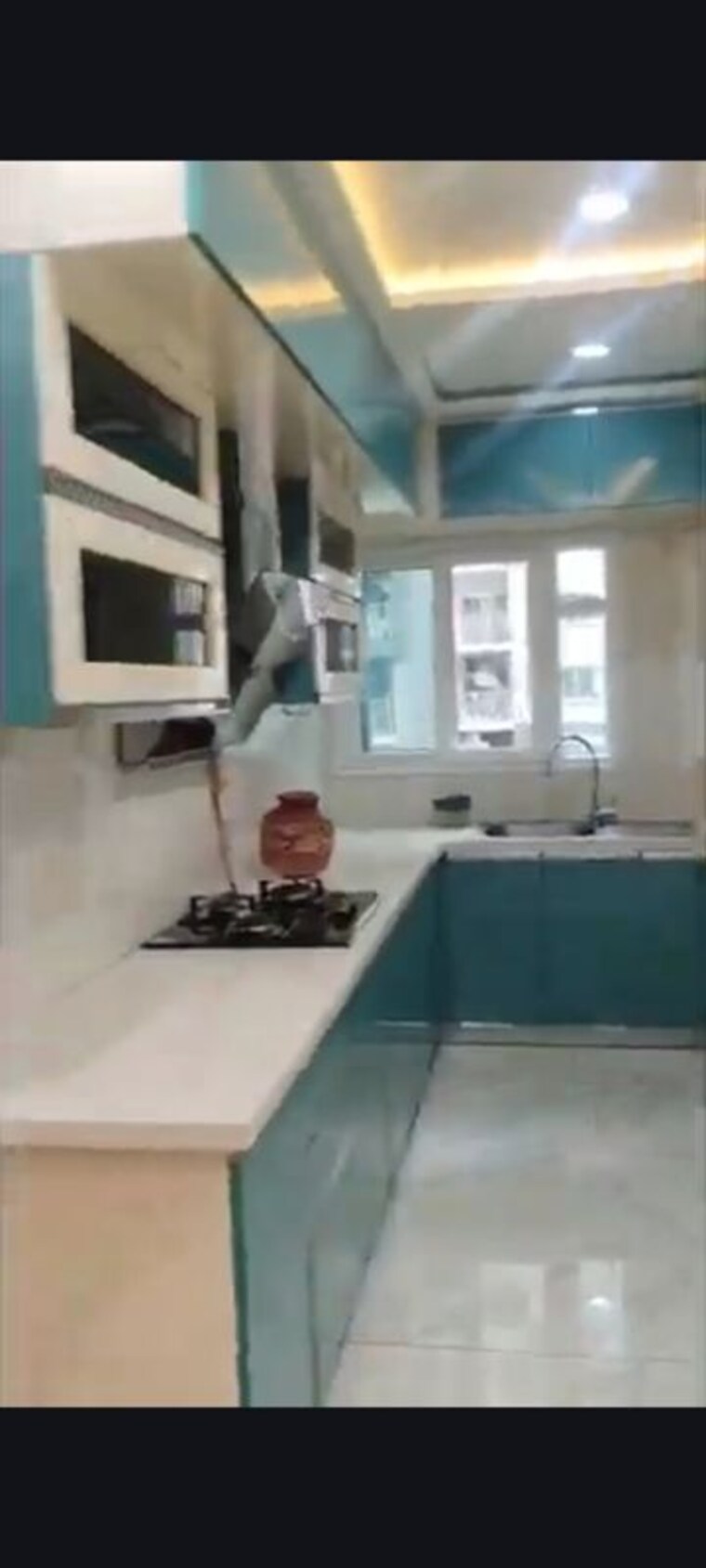Kitchen, l-t-raintree-boulevard 3 Bedroom 1650 Sq.Ft. Apartment In Hebbal Bangalore 10429211