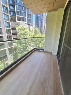 Balcony in 2 BHK Apartment at Radius Residency and Anand Bhuvan, Santacruz West – for Sale
