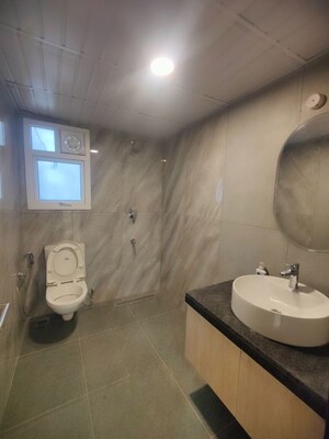 Bathroom in 3 BHK Apartment at Prestige Beverly Hills, Kokapet – for Rent