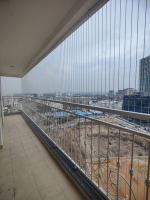Balcony in 3 BHK Apartment at Prestige Beverly Hills, Kokapet – for Rent