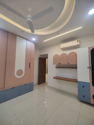 Building Lobby in 3 BHK Apartment at Prestige Beverly Hills, Kokapet – for Rent