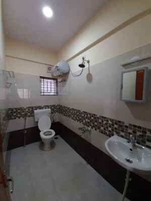 Bathroom in 2 BHK Apartment at SLV Parkview, Jnana Ganga Nagar – for Rent