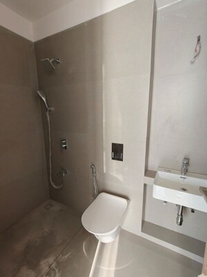 Bathroom in 3 BHK Apartment at Joshi Vadi – for Rent