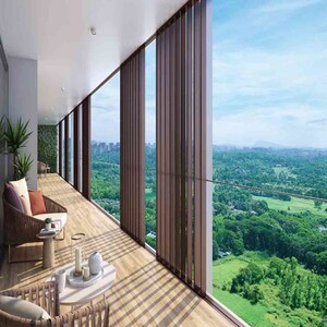 Balcony in 4 BHK Apartment at Max Estate 361, Sector 36a – for Sale