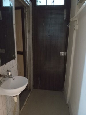 Bathroom in 1 BHK Apartment at Nav Sahyog CHS, Mahim – for Rent