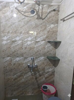 Bathroom in 1 BHK Builder Floor at Ashiyana Apartment, Shivajinagar – for Rent