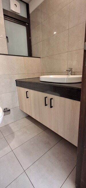 Bathroom in 3 BHK Apartment at Adani Samsara Vilasa, Sector 63 – for Rent