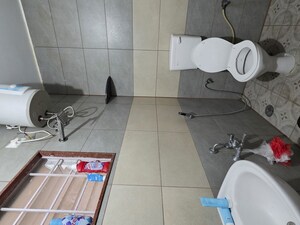Bathroom in 1 BHK Builder Floor at Harlur – for Rent