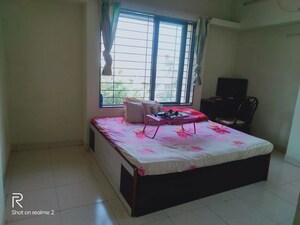 Bedroom in 2 BHK Apartment at B U Bhandari Hill Side Phase I, Baner – for Rent