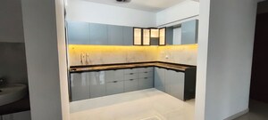 Kitchen in 3 BHK Apartment at A And A Breeza, Koregaon Park – for Rent