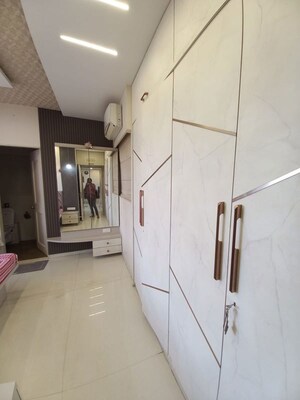 Building Lobby in 2.5 BHK Apartment at Vijay Orovia, Ghodbunder Road – for Rent