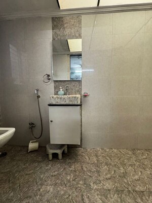 Bathroom in 3 BHK Apartment at Chembur – for Rent