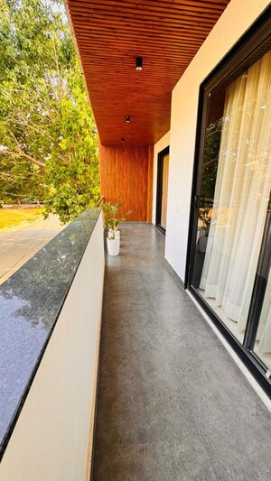 Balcony in 3.5 BHK Builder Floor at Anant Raj The Estate Floors, Sector 63a – for Sale