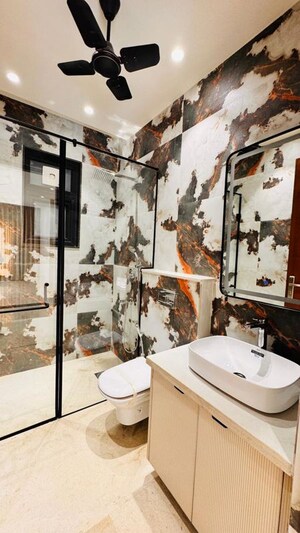 Washroom in 3.5 BHK Builder Floor at Anant Raj The Estate Floors, Sector 63a – for Sale